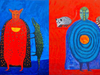 Claudia Cataldo_ Rufino Tamayo, 200 x 300 cm.